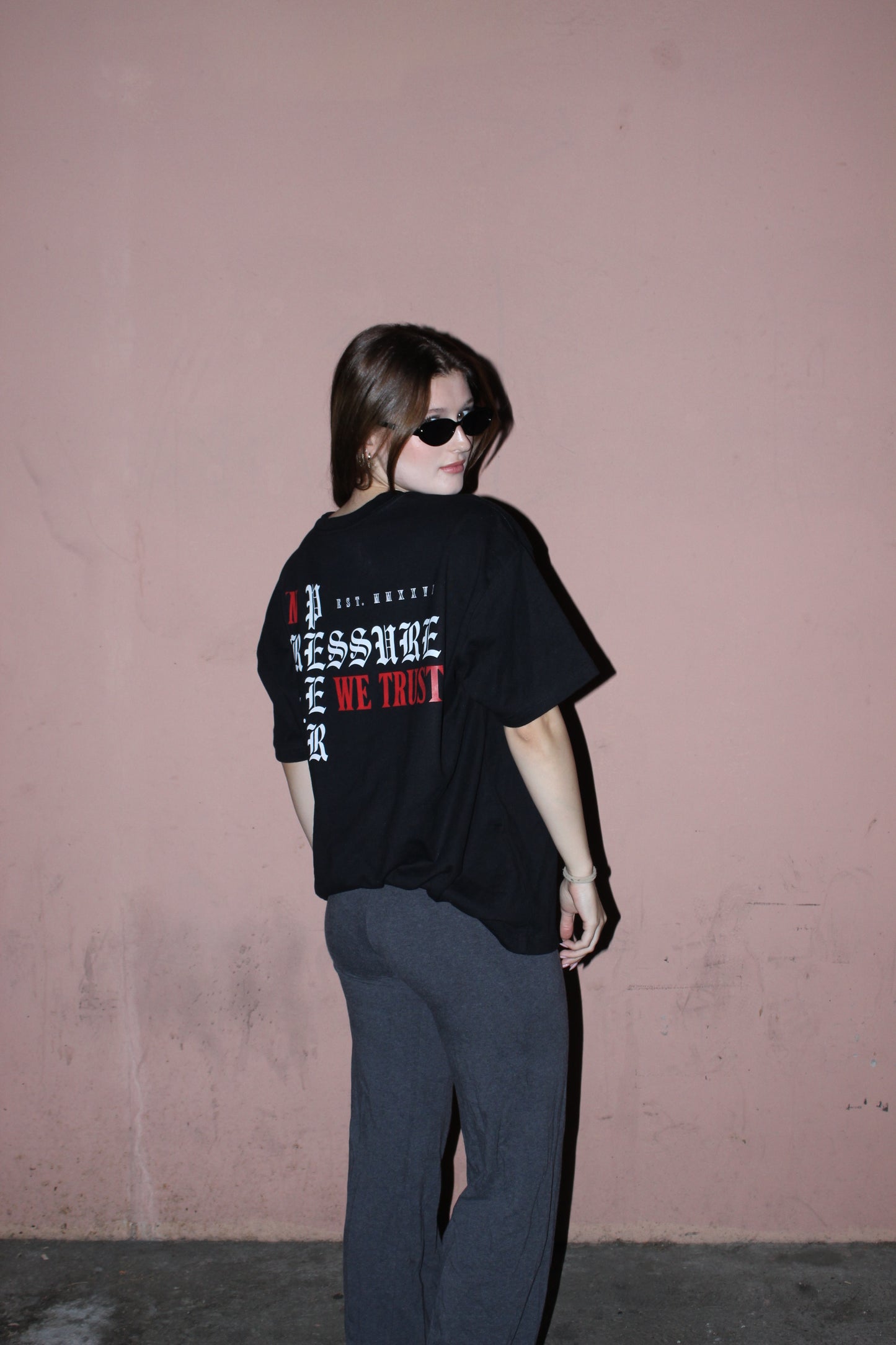 IN PRESSURE WE TRUST TEE